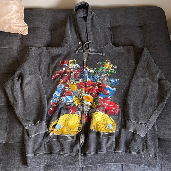 Shirts Transformers Zip Up Hoodie Poshmark